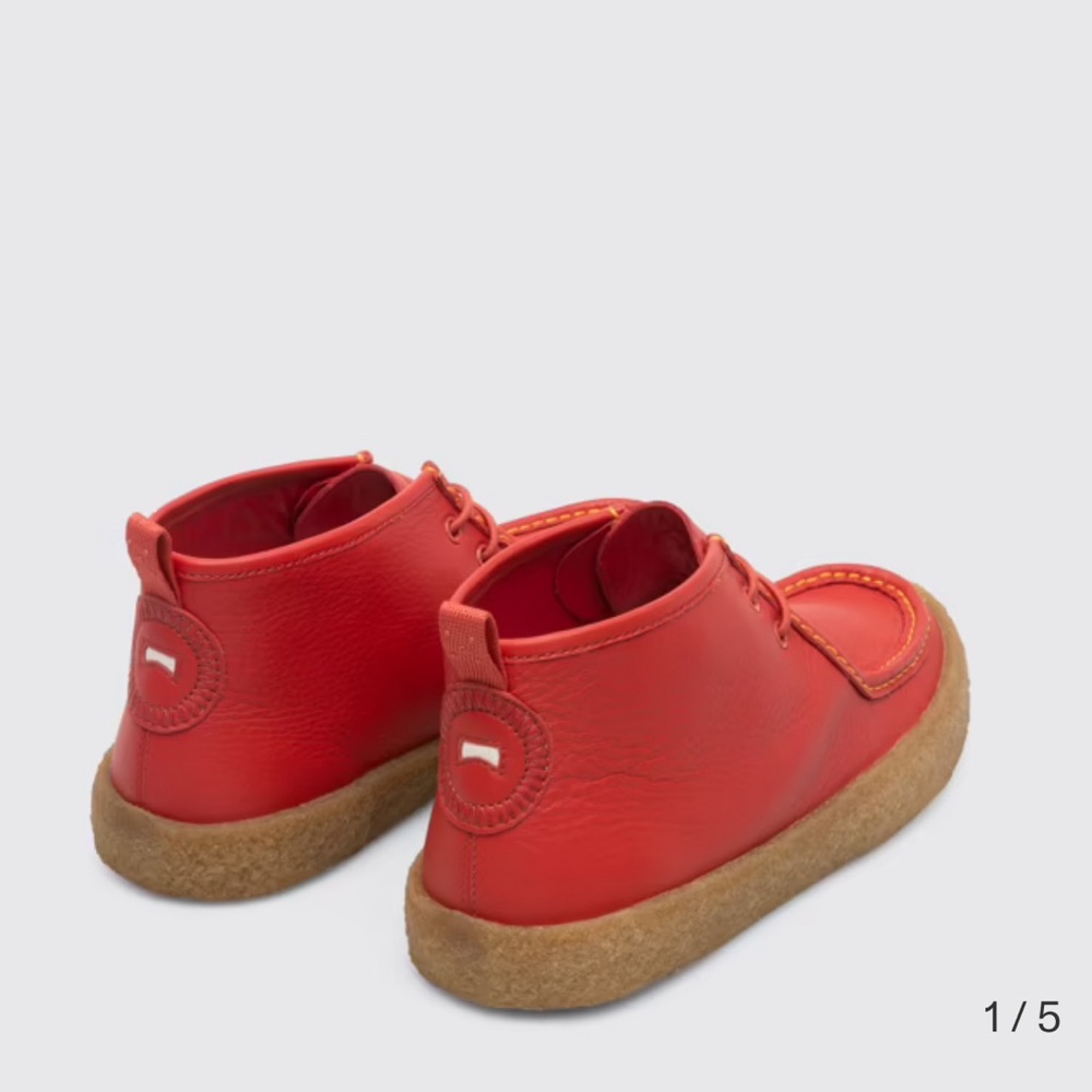 Camper Women Pop Trading Co Ankle Boots, Size: 9 (40), Color: Orange, Worn Once - Picture 3 of 9